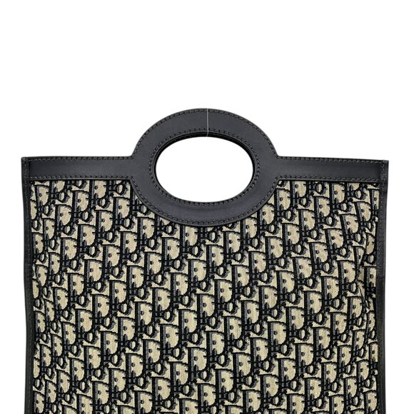 Christian Dior Oblique Fold Over Clutch - Picture 6 of 12